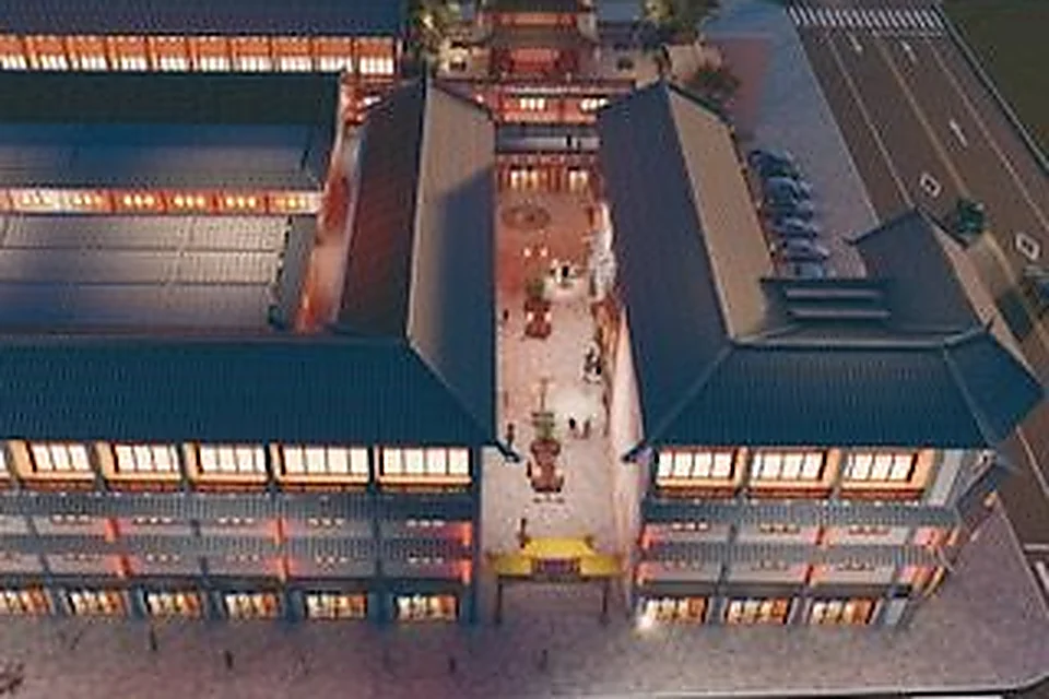 Espacio Cultural Chino: el proyecto que se levanta en el terreno