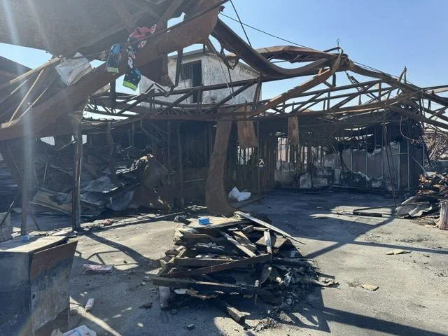 Inspección de una estructura siniestrada